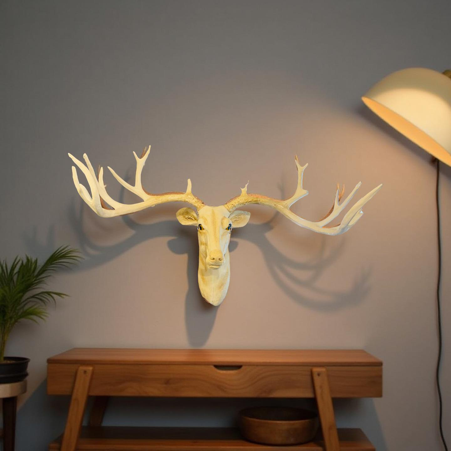 Majestic Stag Wall Sculpture